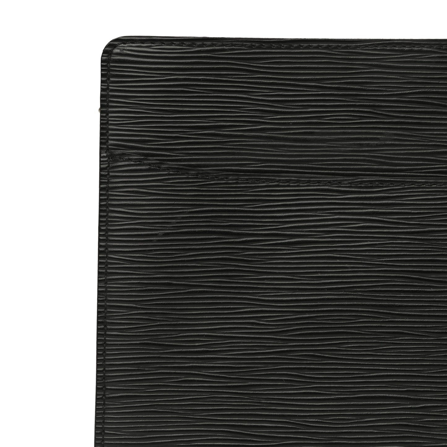 Epi Pochette Homme Clutch Black