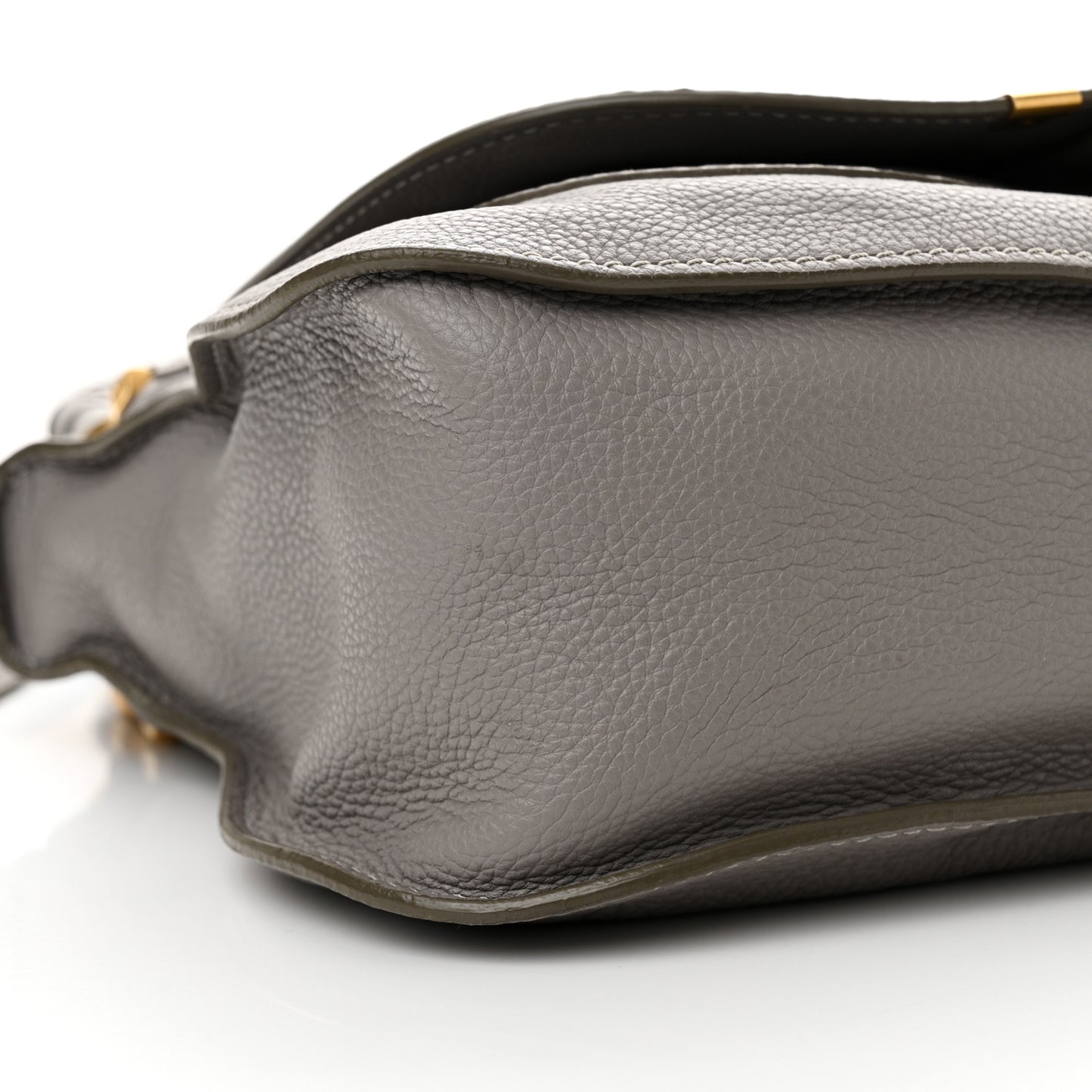 Calfskin Medium Marcie Satchel Cashmere Grey