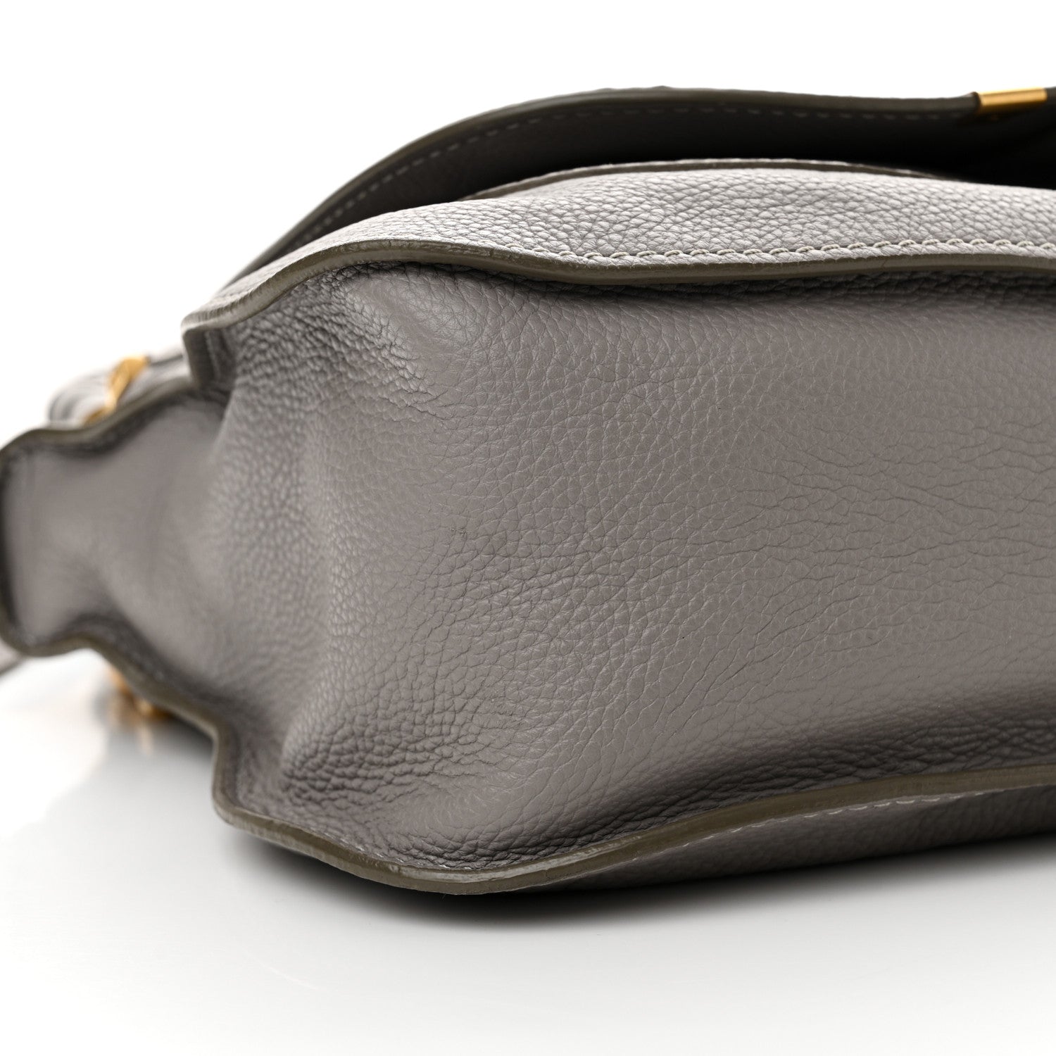 Chloe Calfskin Medium Marcie Satchel Cashmere Grey 9 of 11