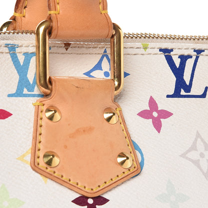 Louis Vuitton Monogram Multicolor Alma White 12 of 15