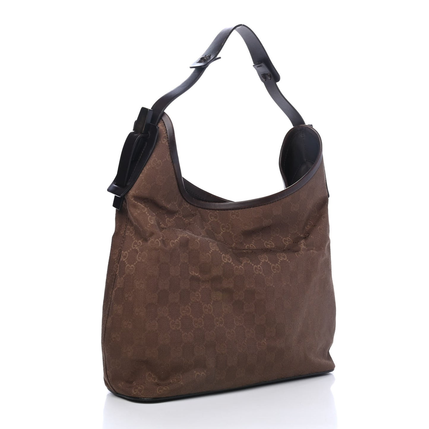 Monogram Hobo Dark Brown
