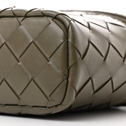 Bottega Veneta Calfskin Intrecciato Bang Bang Vanity Case Kaki 10 of 11