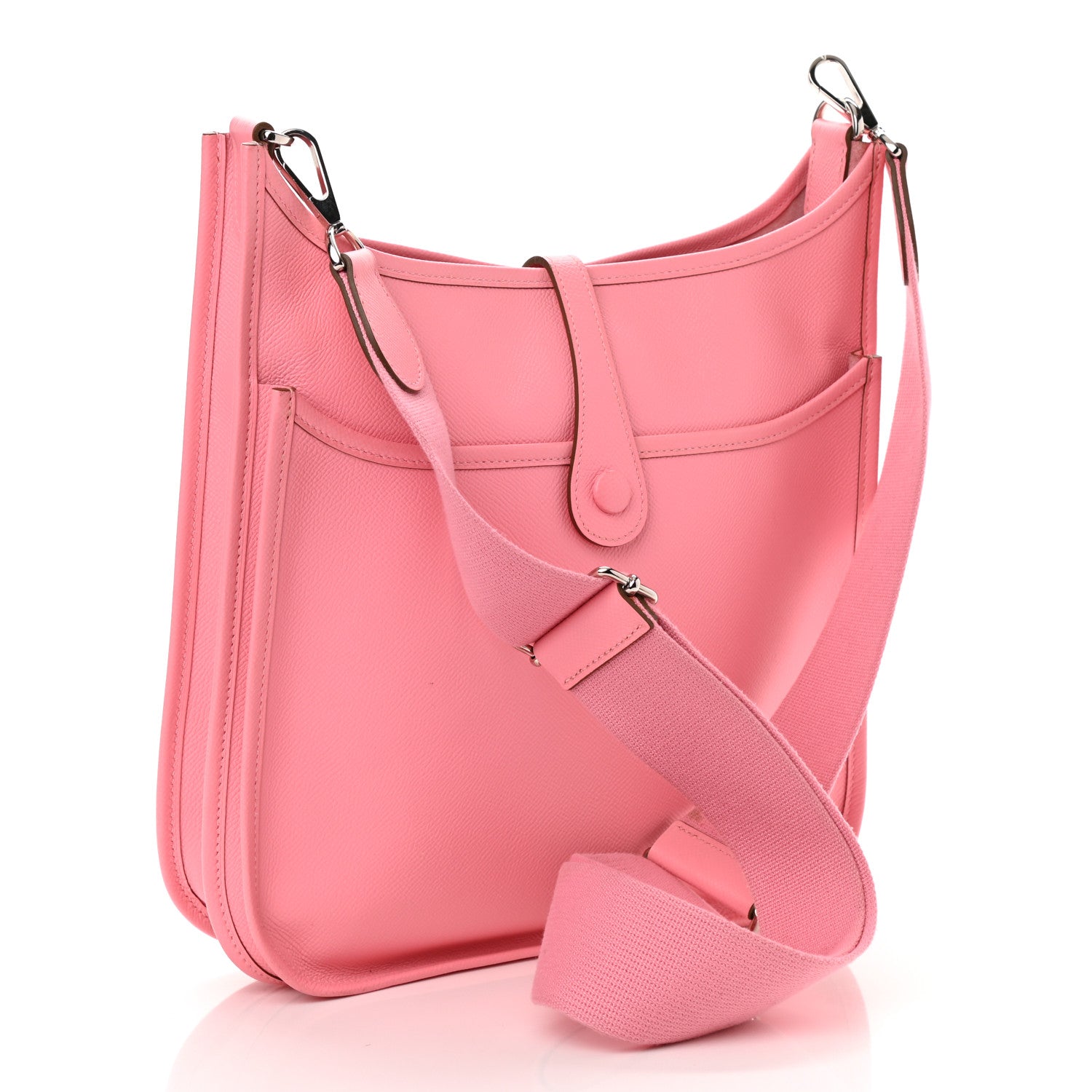 Hermes Epsom Evelyne III PM Rose Confetti 3 of 15