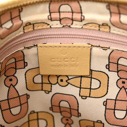 Gucci Guccissima Small D Gold Ring Shoulder Bag Yellow 6 of 14