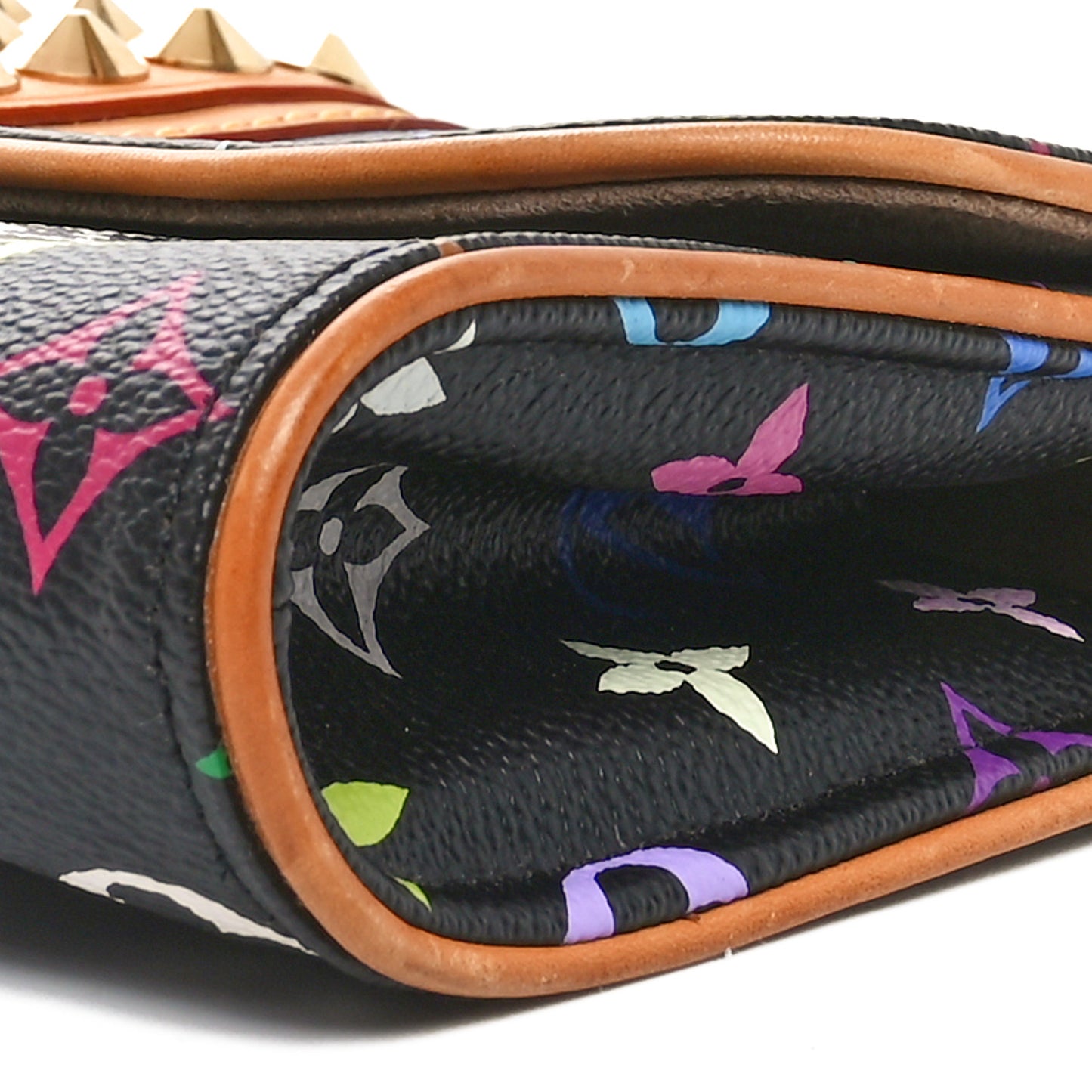 Monogram Multicolor Courtney Clutch Black