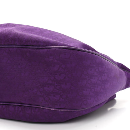 Christian Dior Nylon Monogram Lovely Hobo Purple 10 of 10