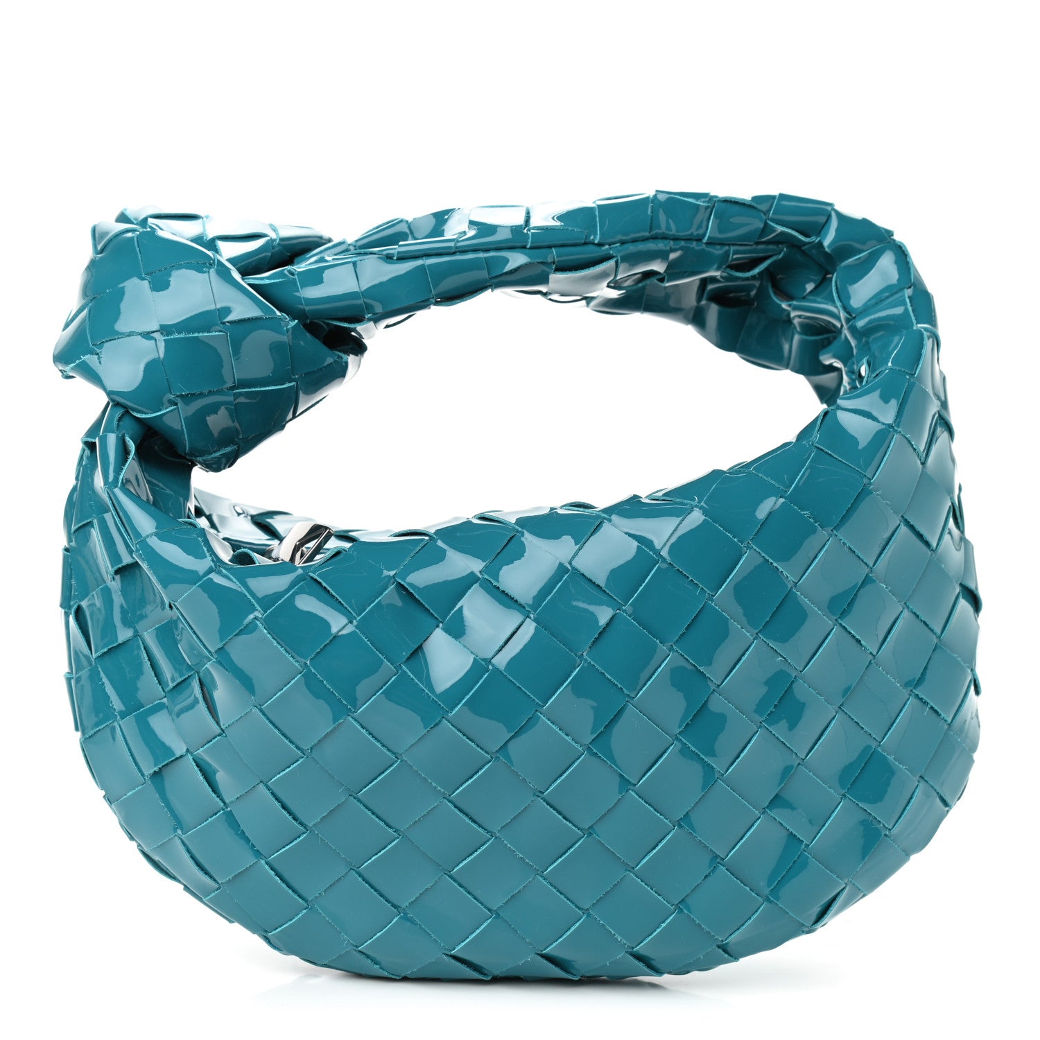 Bottega Veneta Patent Nappa Intrecciato Mini Jodie Blaster 1 of 9