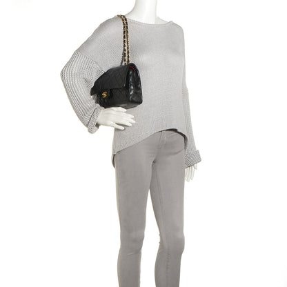 Chanel Lambskin Medium Double Flap Black 2 of 9