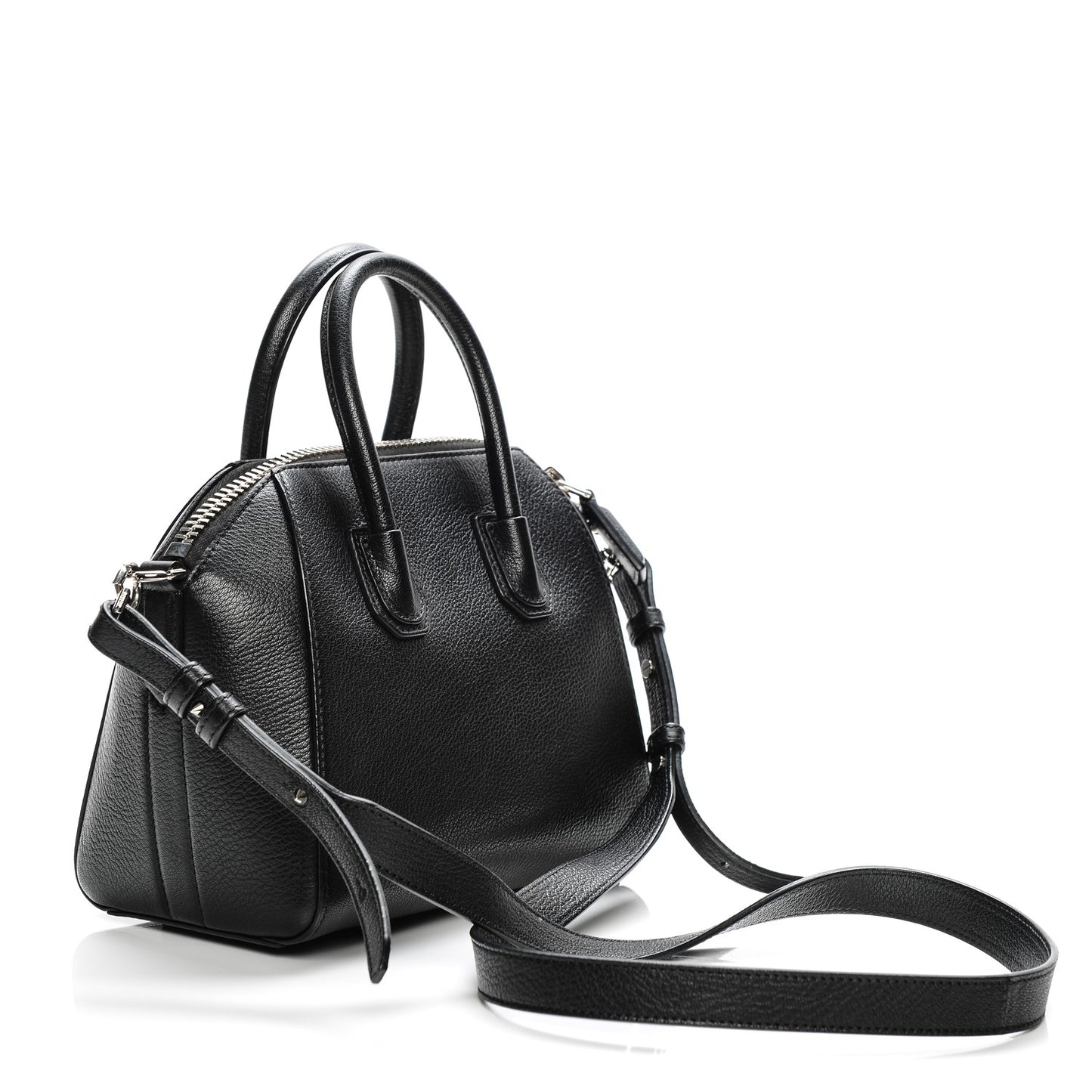 Sugar Goatskin Mini Antigona Black