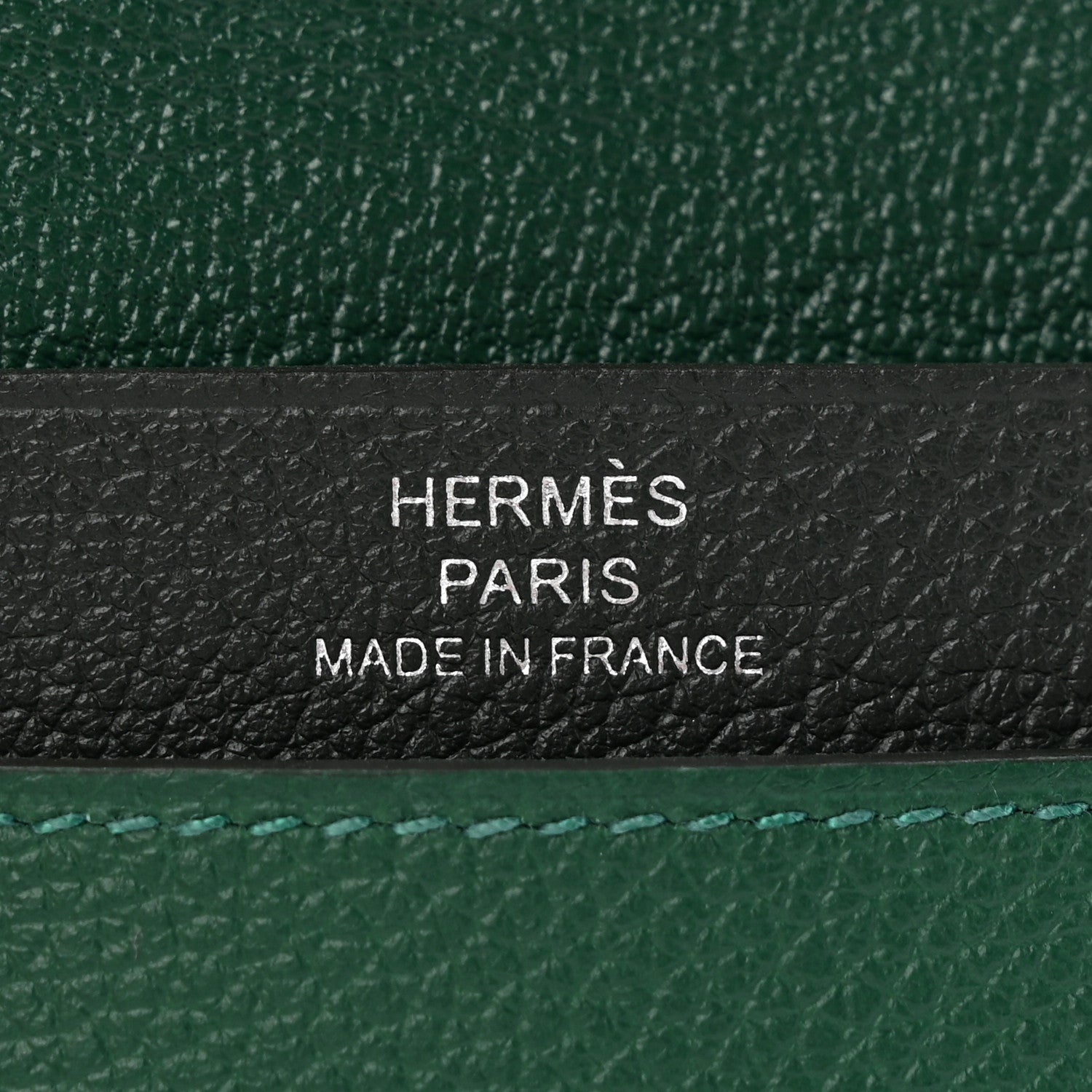 Hermes Evercolor Verso R.M.S Card Holder Vert Moyen Vert Fonce 6 of 8