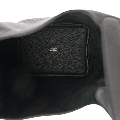 Hermes Taurillon Clemence Picotin Lock 18 PM Black 5 of 11