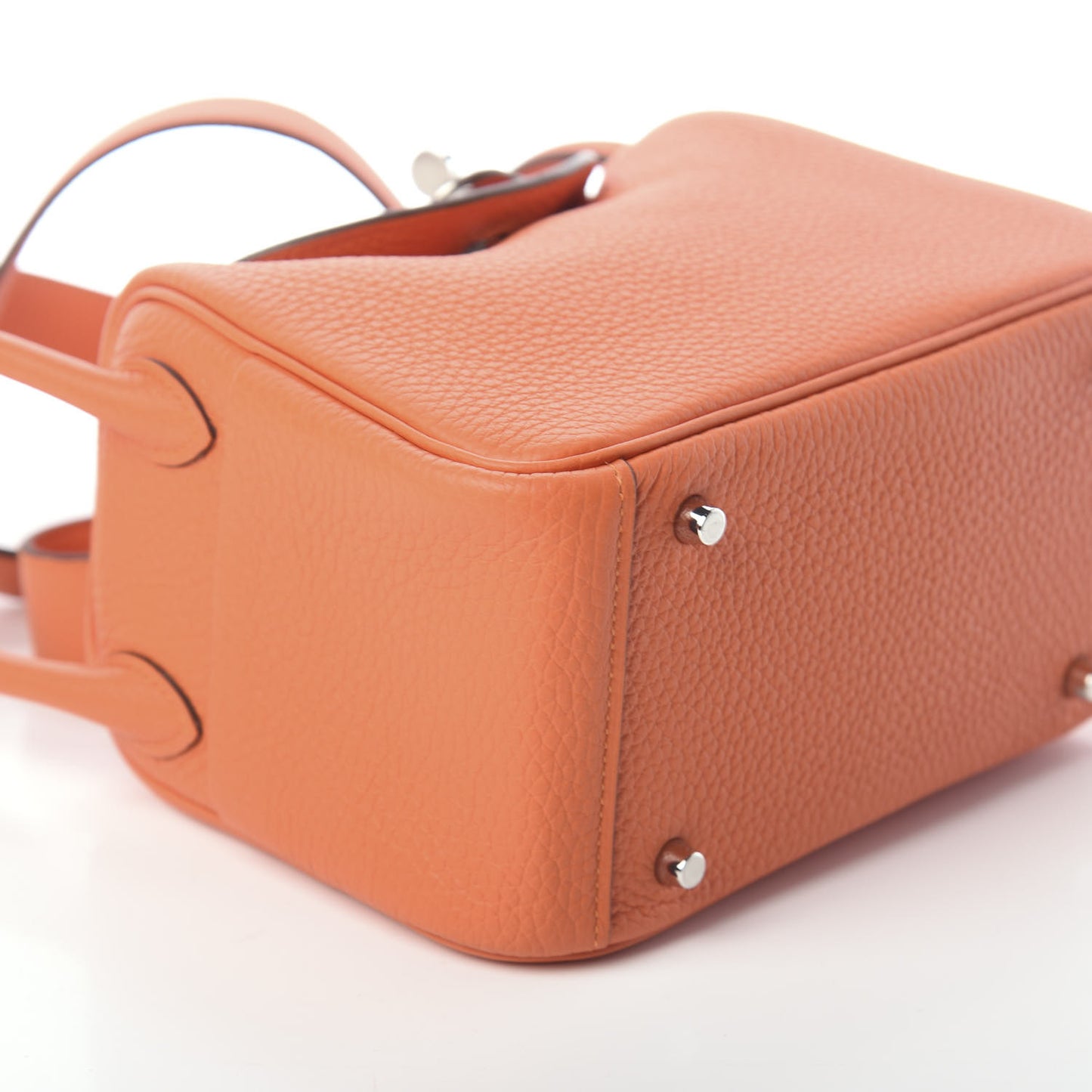 Taurillon Clemence Mini Lindy 20 Orange