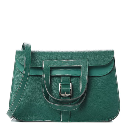 Hermes Taurillon Clemence Halzan 31 Malachite 1 of 18