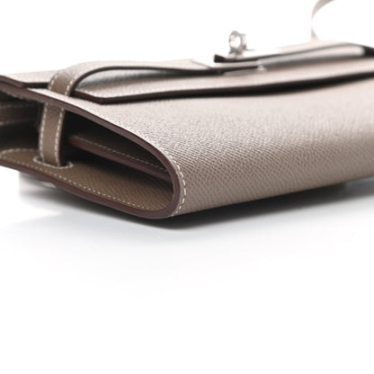 Hermes Epsom Kelly Wallet To Go Etoupe 9 of 11