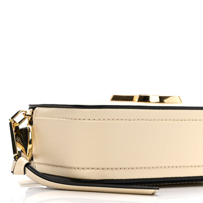 Marc Jacobs Saffiano Small Snapshot Camera Bag New Cloud White Multicolor 10 of 11
