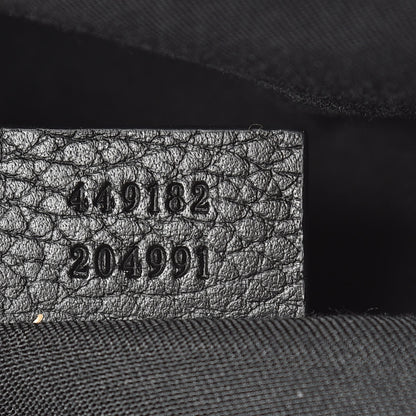 Gucci Nylon Monogram Fanny Pack Belt Bag Black 10 of 11