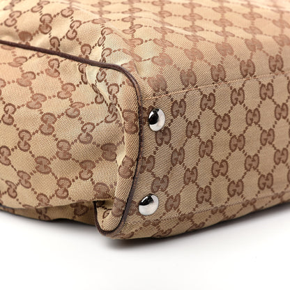 Gucci Monogram Large Tote Dark Brown 6 of 12