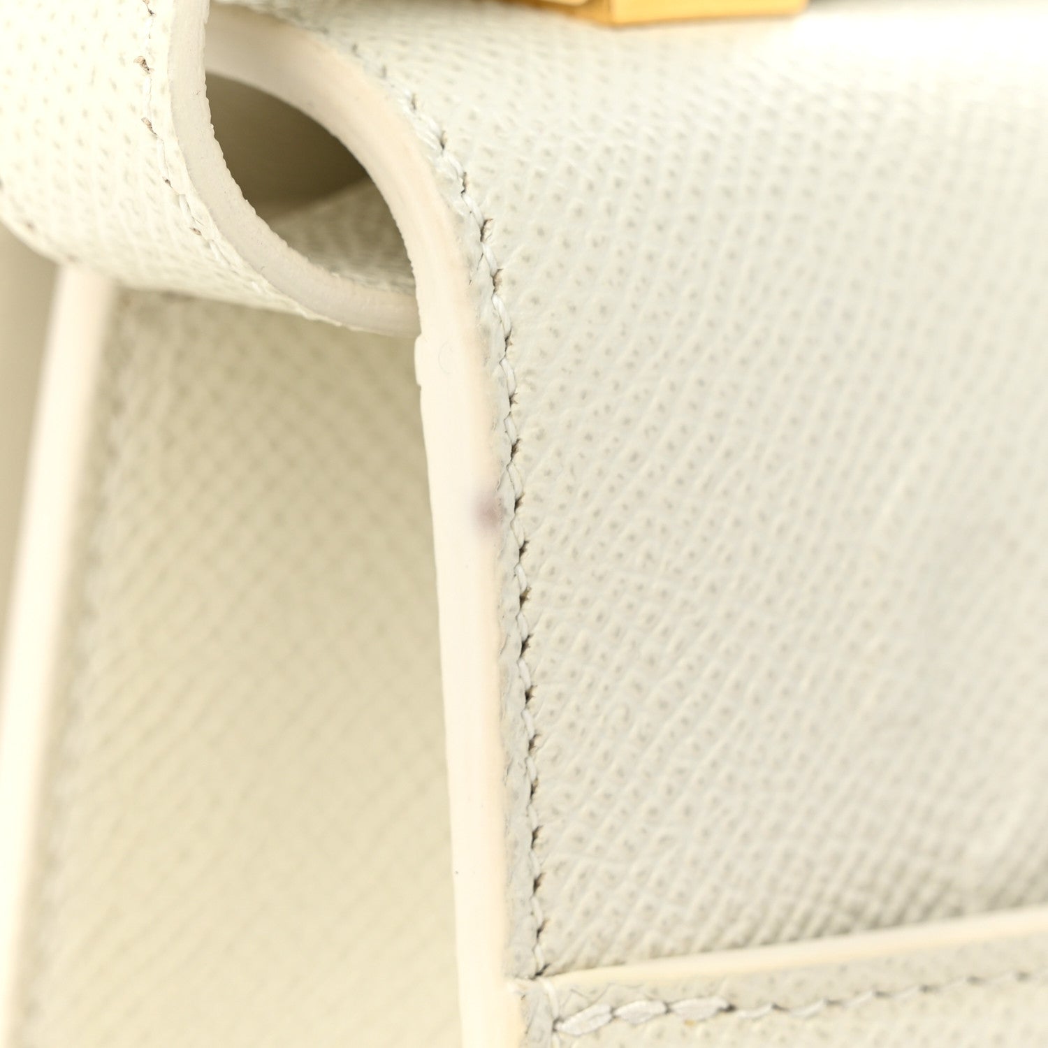 Christian Dior Grained Calfskin 30 Montaigne Flap Bag White 11 of 12