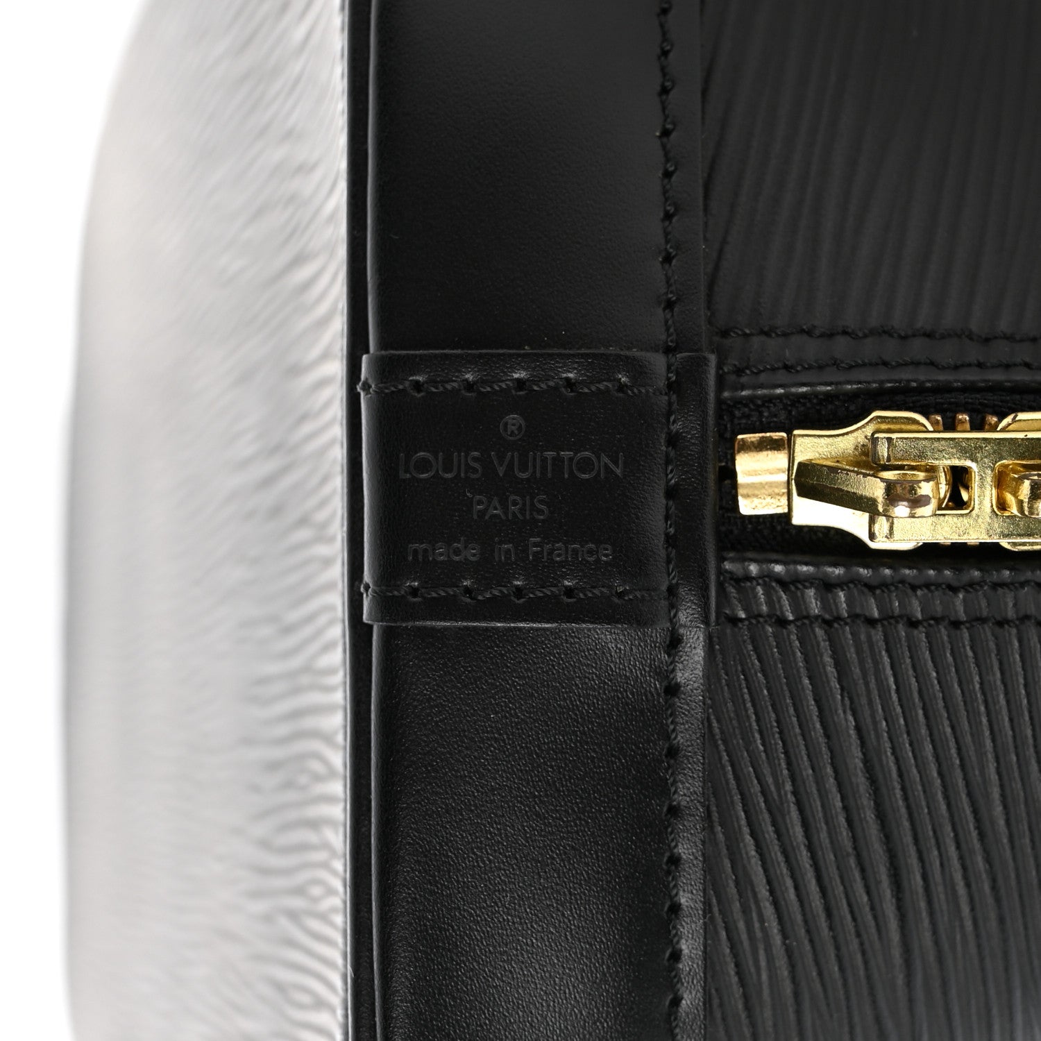 Louis Vuitton Epi Alma PM Black 6 of 10