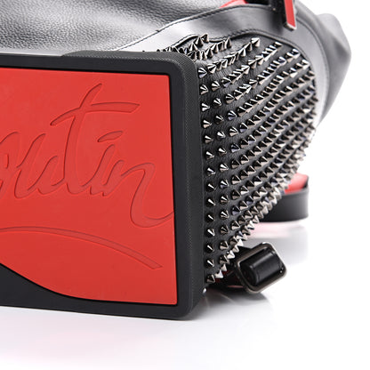 Christian Louboutin Calfskin Spiked Explorafunk Backpack Black 8 of 11