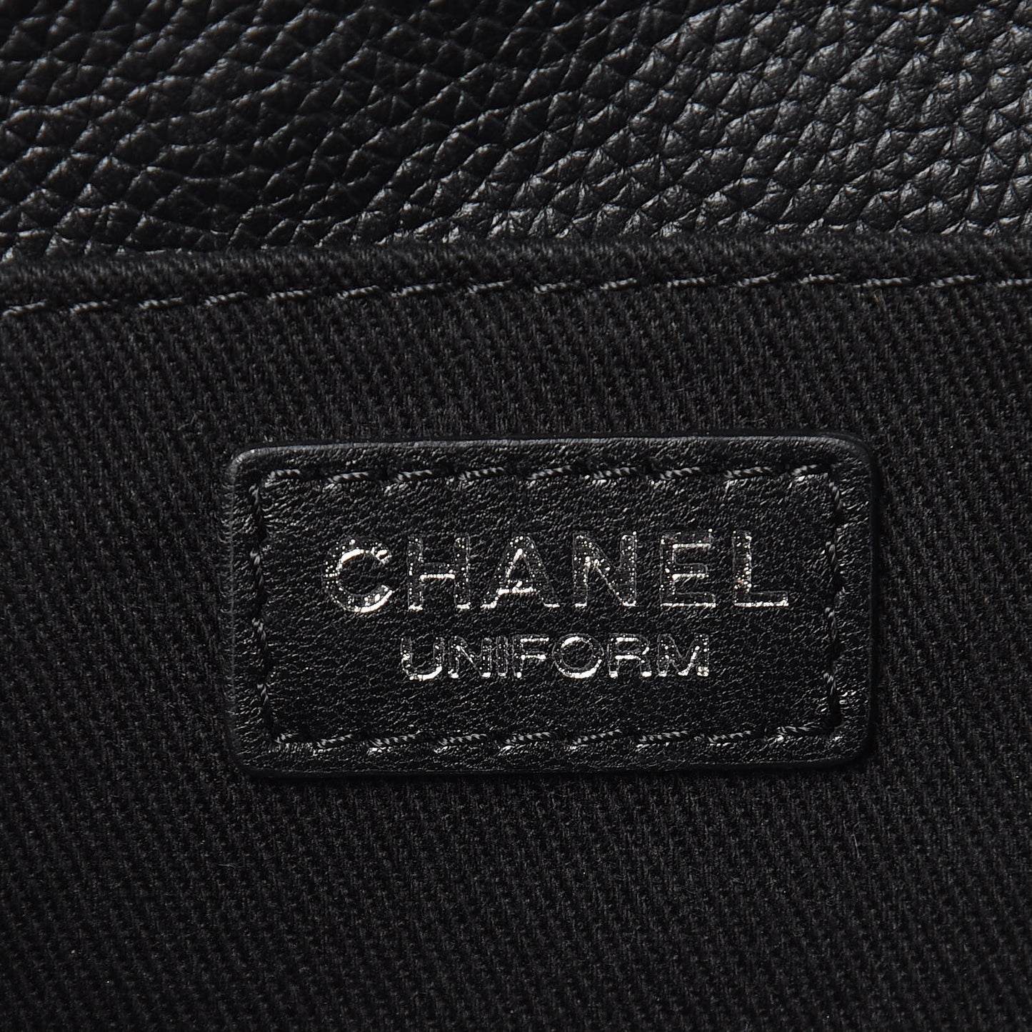 Grained Calfskin Quilted 2.55 Reissue Flap Belt Bag Clutch Black