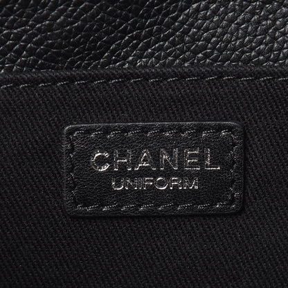 Chanel Grained Calfskin Quilted 2.55 Reissue Flap Belt Bag Clutch Black 5 of 9