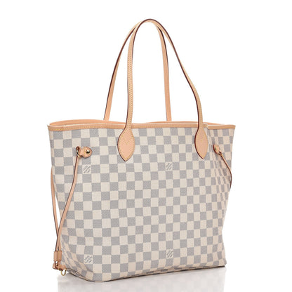 Louis Vuitton Damier Azur Neverfull MM 3 of 8