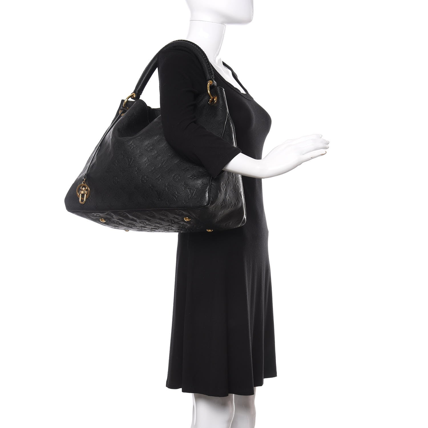 Louis Vuitton Empreinte Artsy MM Black 2 of 10