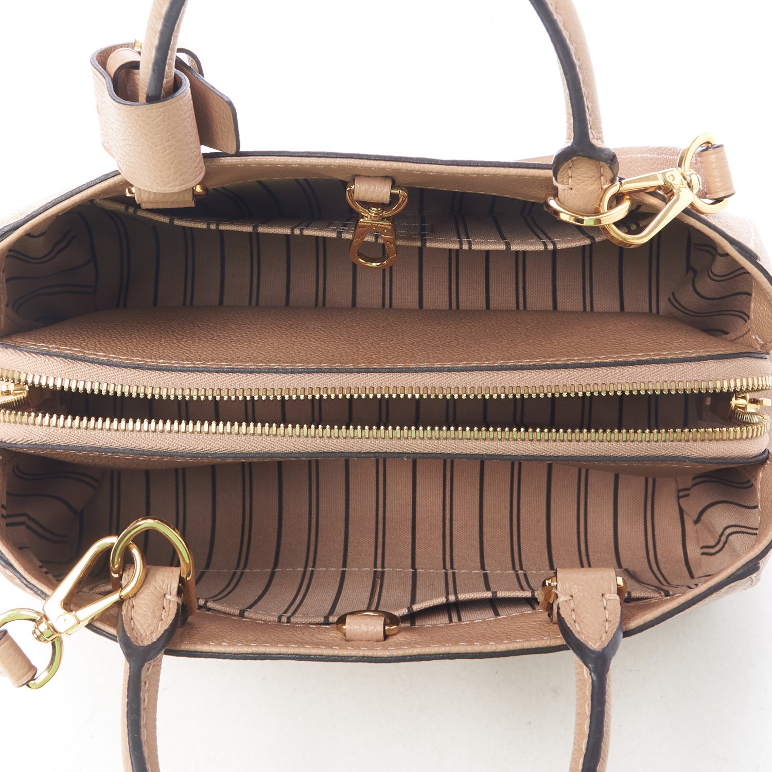 Louis Vuitton Empreinte Montaigne BB Papyrus 6 of 7