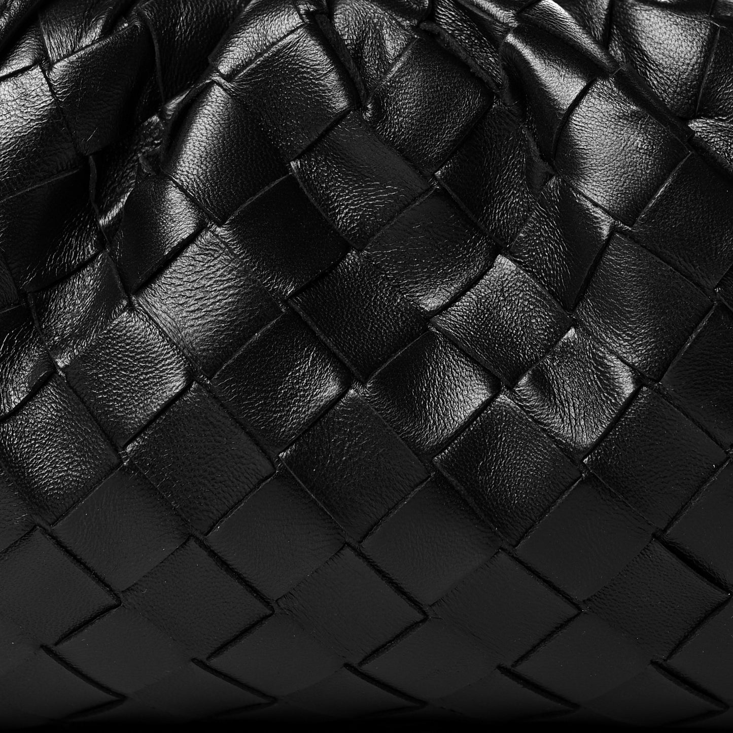 Nappa Intrecciato The Mini Pouch Black