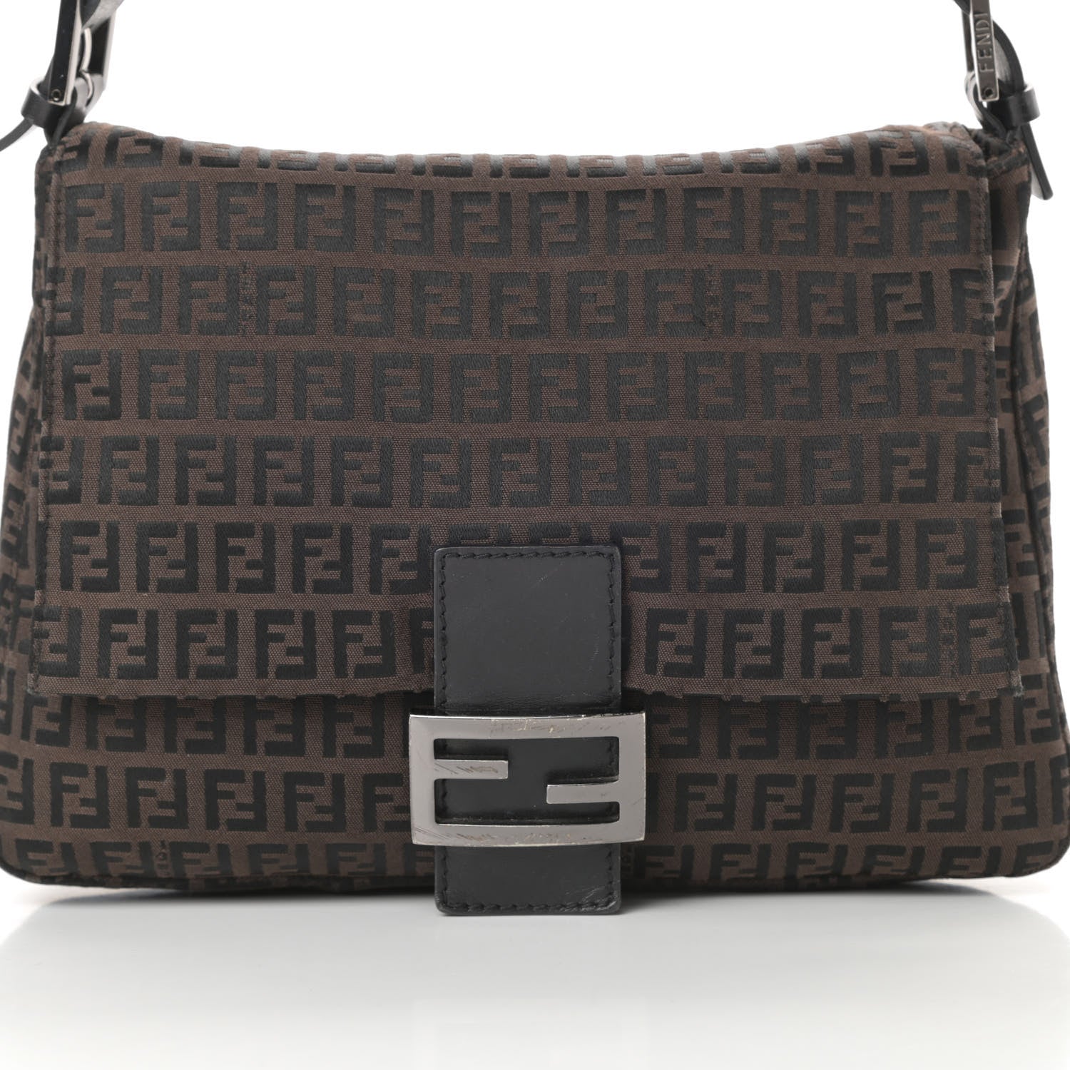 Fendi Zucchino Mama Baguette Brown 8 of 13