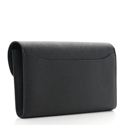 Hermes Epsom Constance Long Wallet Black 3 of 9