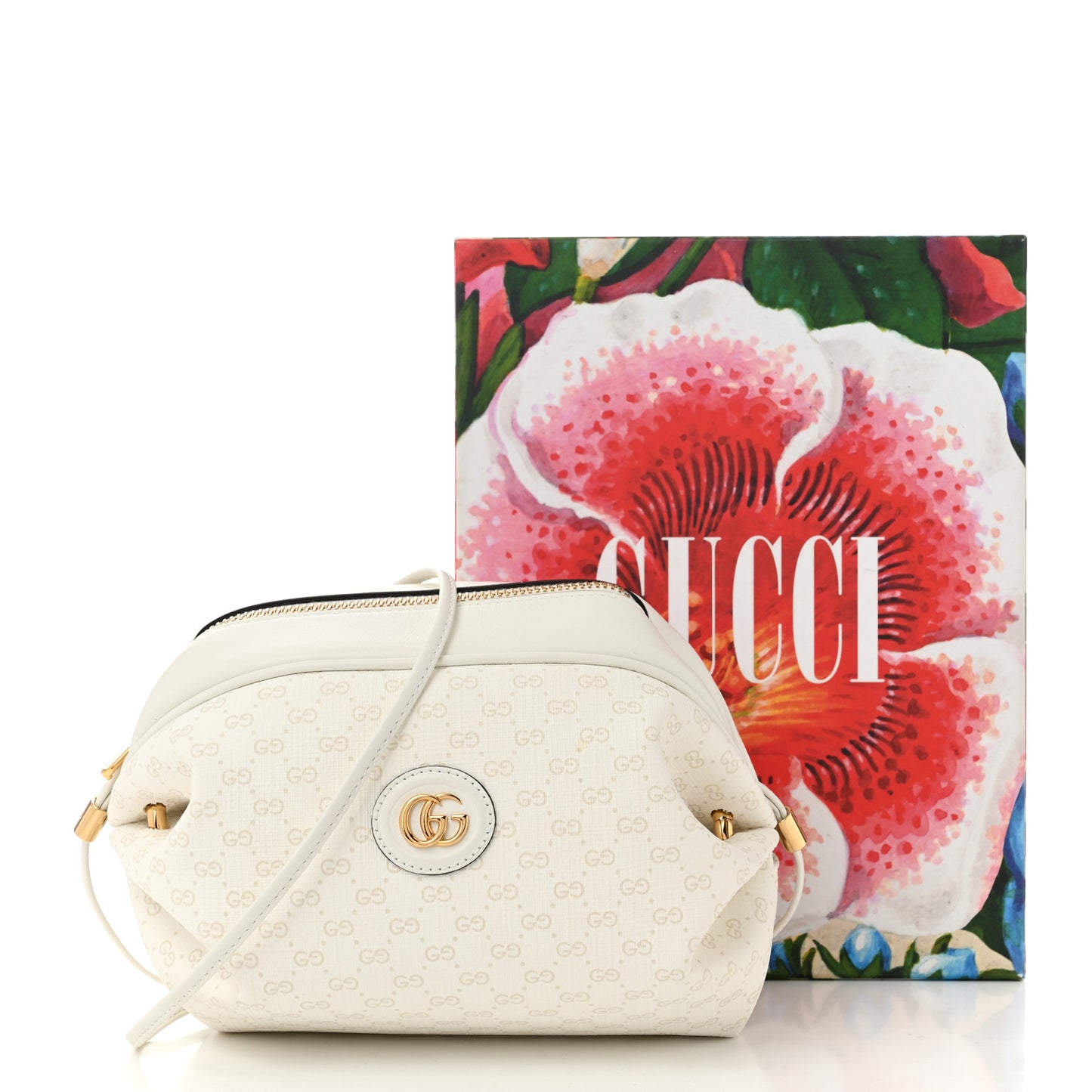 Mini Vintage GG Supreme Monogram GG New Candy Crossbody Great White