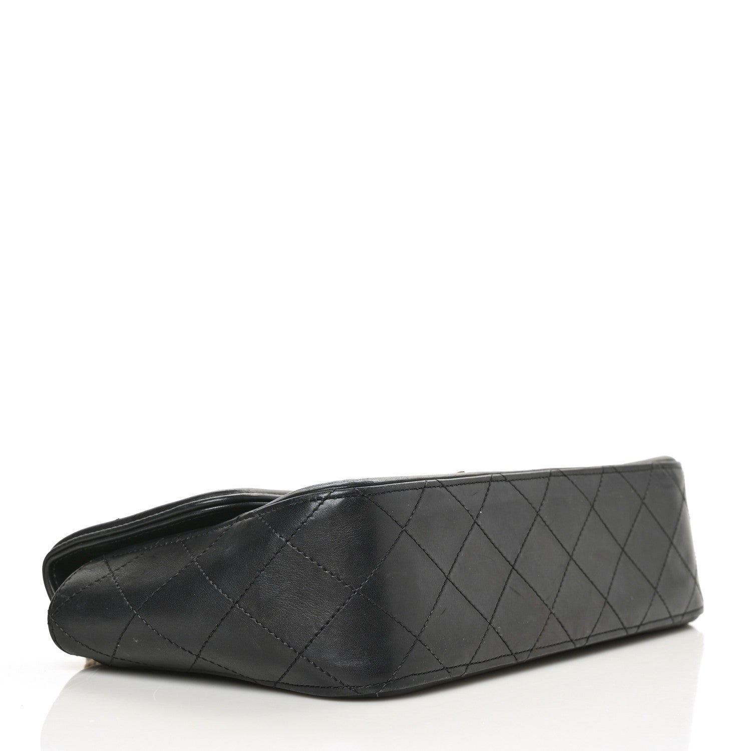 Chanel Lambskin Quilted Medium Elegant CC Flap Black 4 of 11