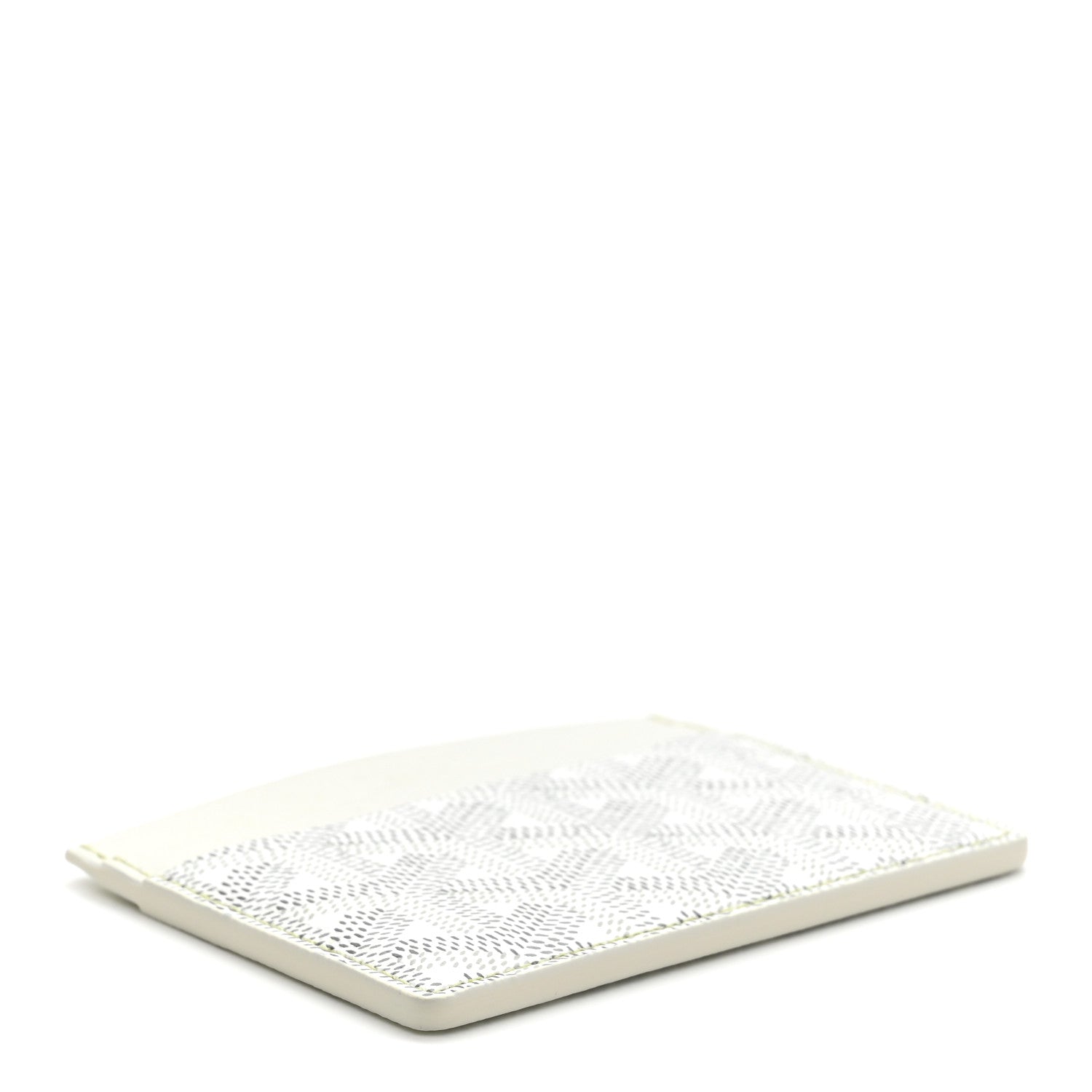 Goyard Goyardine Saint Sulpice Card Holder White 4 of 8
