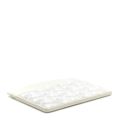 Goyard Goyardine Saint Sulpice Card Holder White 4 of 8