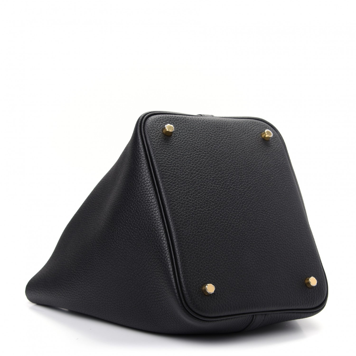 Hermes Taurillon Clemence Picotin Lock 22 MM Black 4 of 10