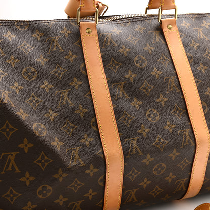 Louis Vuitton Monogram Keepall Bandouliere 50 15 of 15