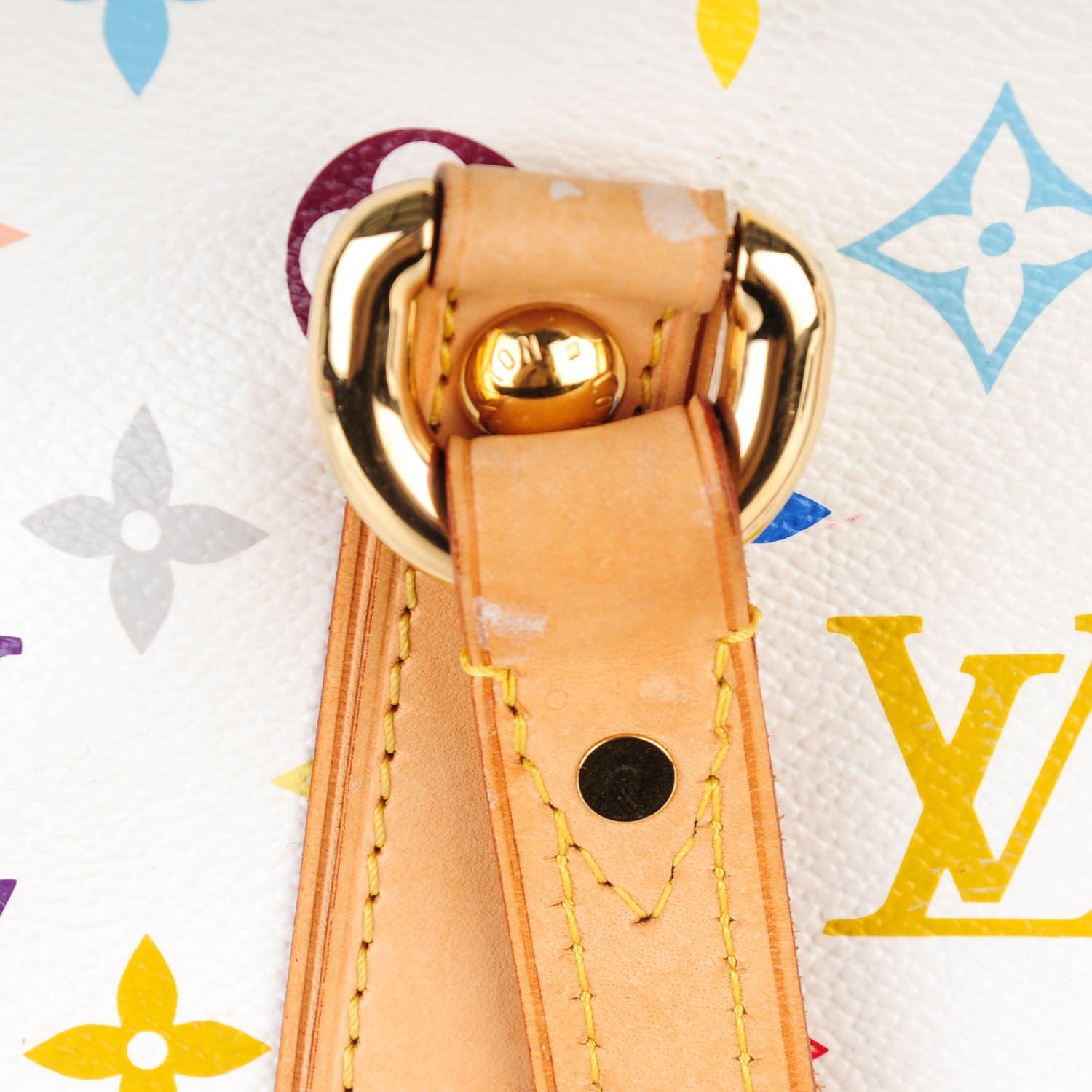 Louis Vuitton Monogram Multicolor Aurelia MM White 9 of 11
