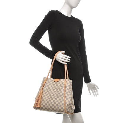 Louis Vuitton Damier Azur Propriano Rose Ballerine 2 of 7