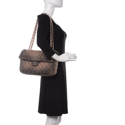 Chanel Denim Quilted Denimpression Flap Rose Clair 2 of 11