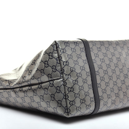 Gucci Crystal Monogram Large Joy Tote Navy 8 of 9