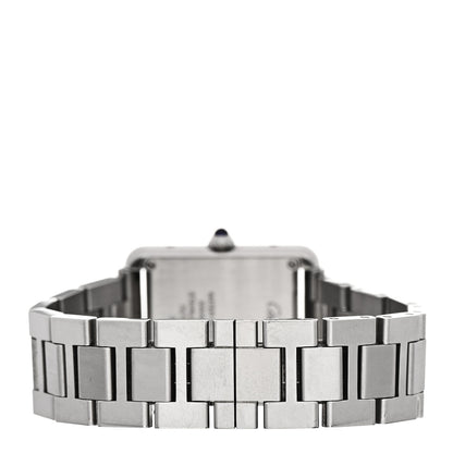 Cartier Stainless Steel 24mm Tank Solo Quartz Watch 3 of 5