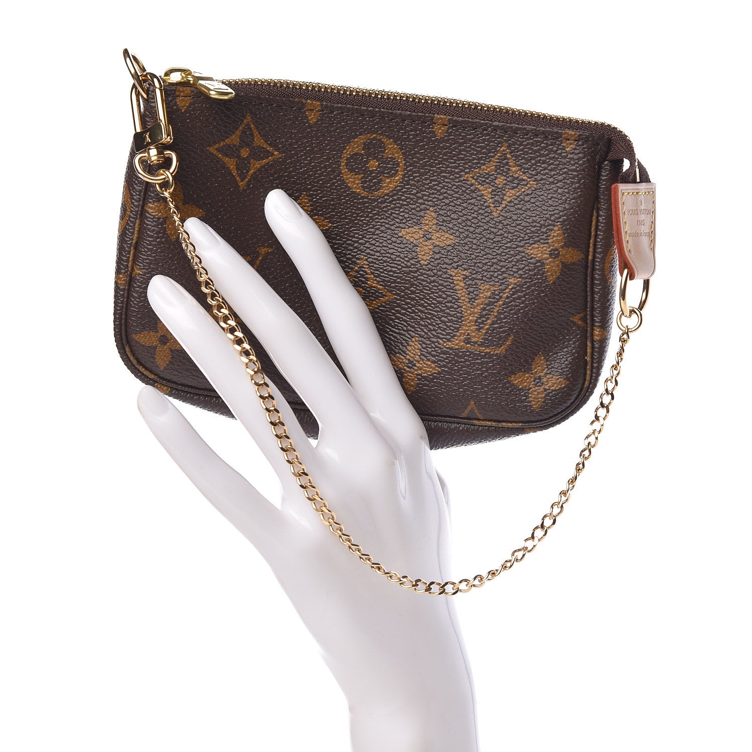 Louis Vuitton Monogram Mini Pochette Accessories 2 of 8