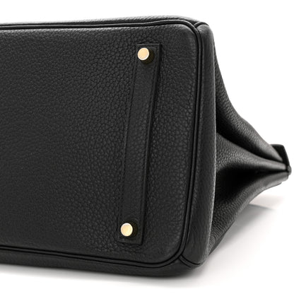 Hermes Togo Birkin 35 Black 10 of 12