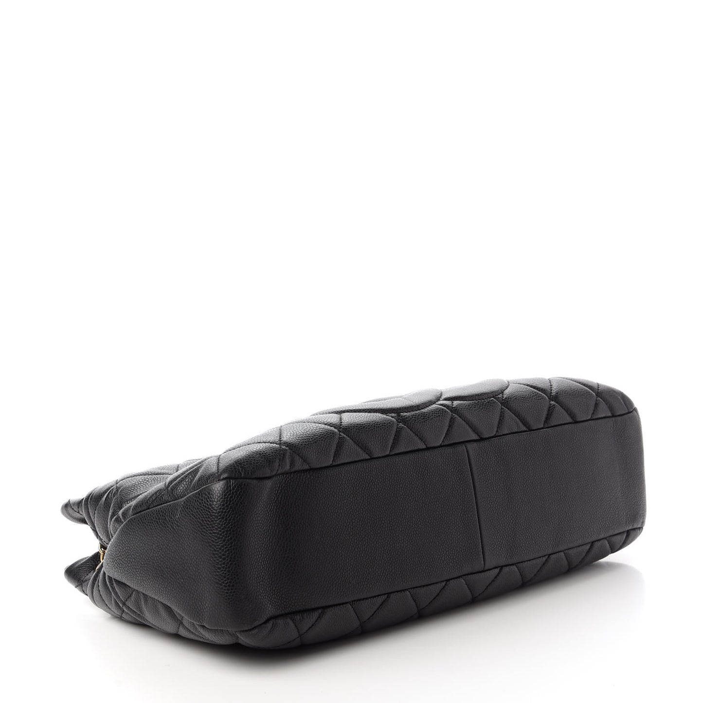 Caviar Quilted Timeless CC Soft Tote Black