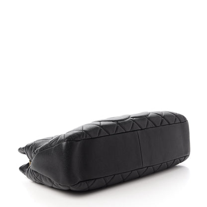 Chanel Caviar Quilted Timeless CC Soft Tote Black 4 of 10