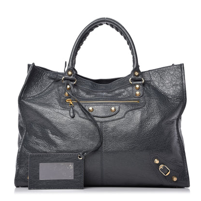 Balenciaga Agneau Giant 12 Gold Hardware Monday Anthracite 1 of 9