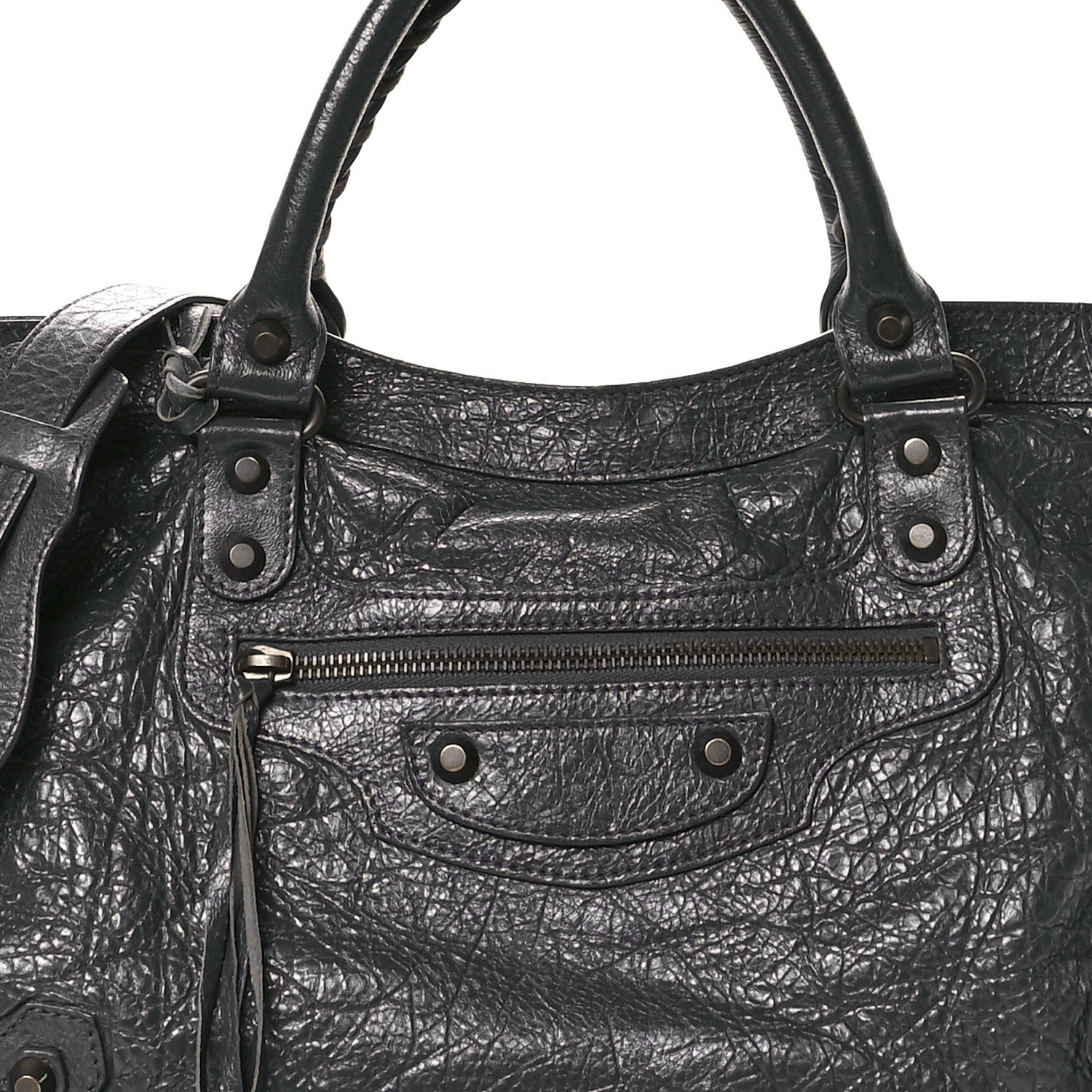 Balenciaga Agneau Classic Hardware City Gris Fossile 9 of 14