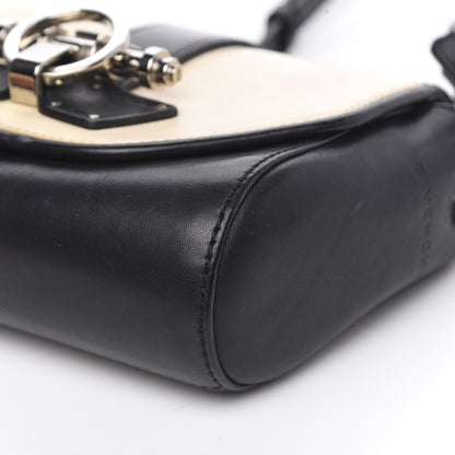 Givenchy Lambskin Obsedia Shoulder Bag Beige Black 8 of 17